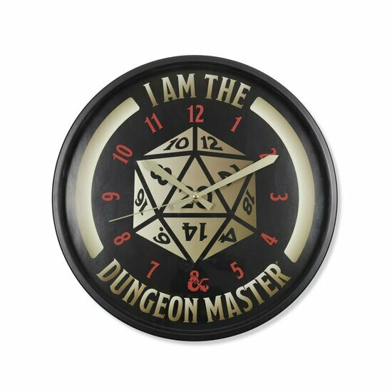DUNGEONS &amp; DRAGONS - Dice - Wall Clock