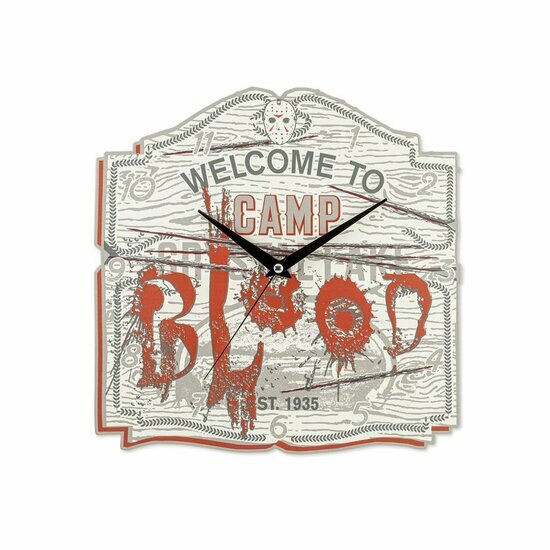 FRIDAY 13TH - Camp - Metal Wall Clock