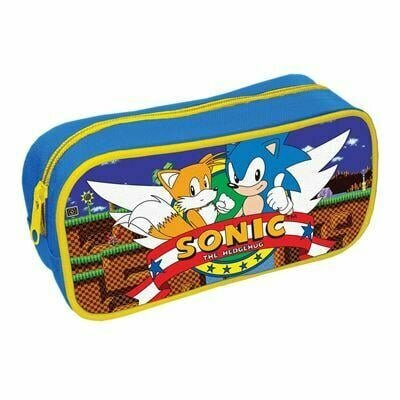 SONIC - Retro Green Hill Zone - Pencil Case