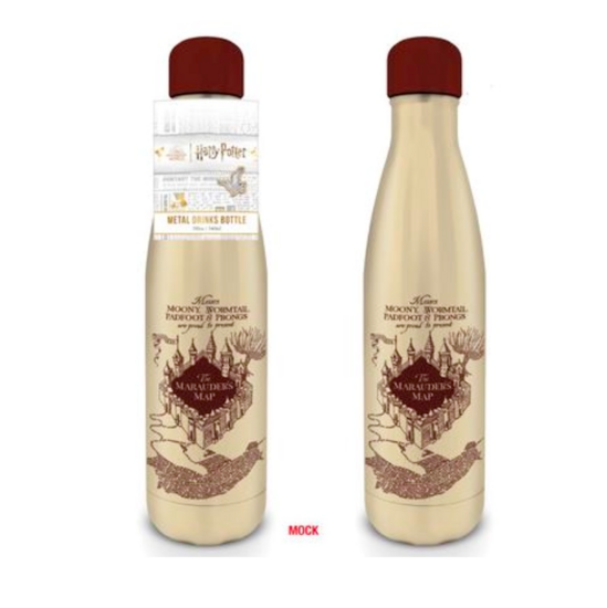 HARRY POTTER - Marauder&#039;s Map - Metal Bottle