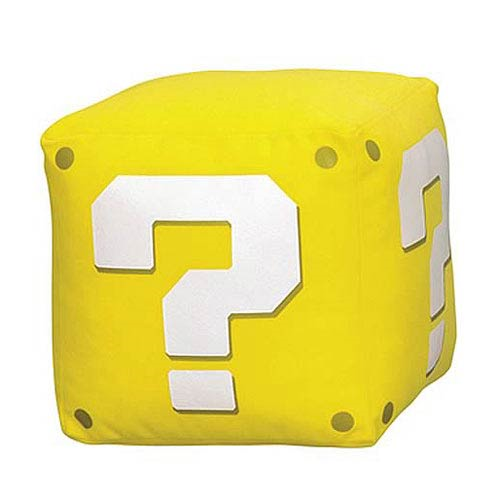 SUPER MARIO - Coin Box - Plush 12cm