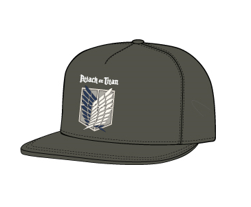 ATTACK ON TITAN - Survey Corps - Kids Kaki Cap 56cm
