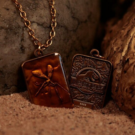 JURASSIC PARK - Unisex Amber Necklace - Limited Edition