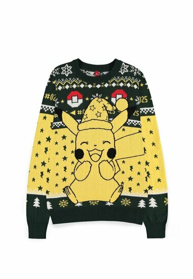 POKEMON - Happy Pikachu - Christmas Jumper (XL)