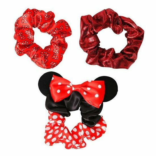 MINNIE - Hair Accessories Shiny &quot;Scrunchies&quot; - 3 Pc