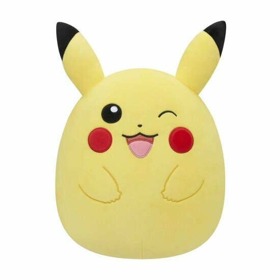 POKEMON - Winking Pikachu - Medium Squishmallows Plush 25cm
