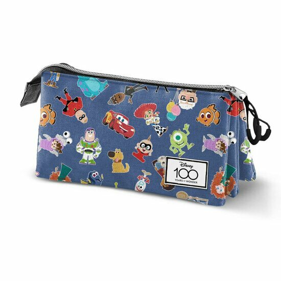 DISNEY 100 Years - Family - Triple Pencil Case &#039;23x11x7cm&#039;
