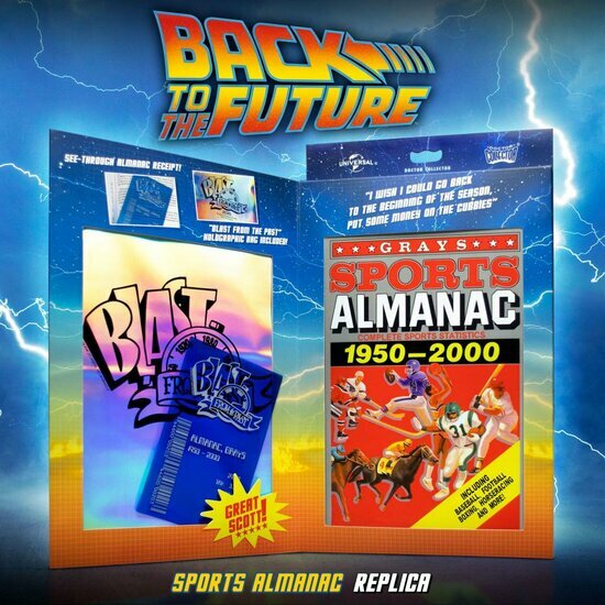 BACK TO THE FUTURE - Sports Almanac (UK) - R?plica