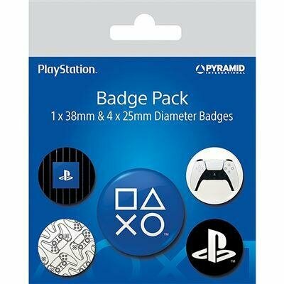 PLAYSTATION - Everything to play for - Pack 5 Badges