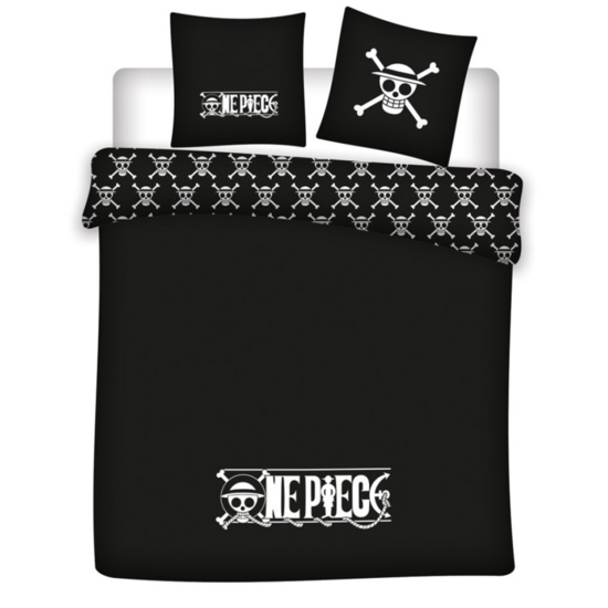 ONE PIECE - Black - Duvet Cover 240X220 - &#039;100% microfiber&#039;