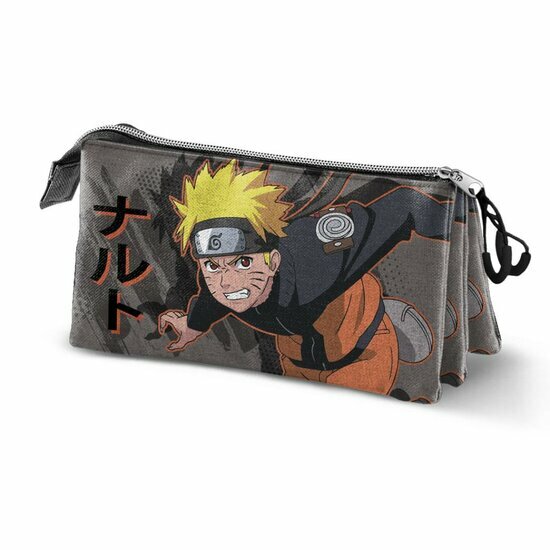 NARUTO Shuriken - Triple Pencil Case &#039;23x11x7cm&#039;