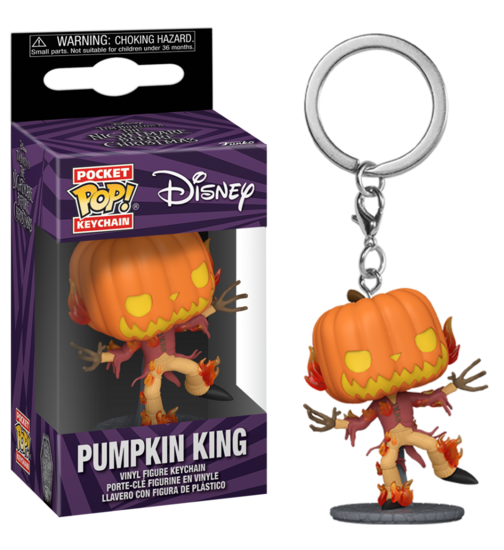 NBX &quot;30th Anniv.&quot; - Pocket Pop Keychains - Pumpkin King