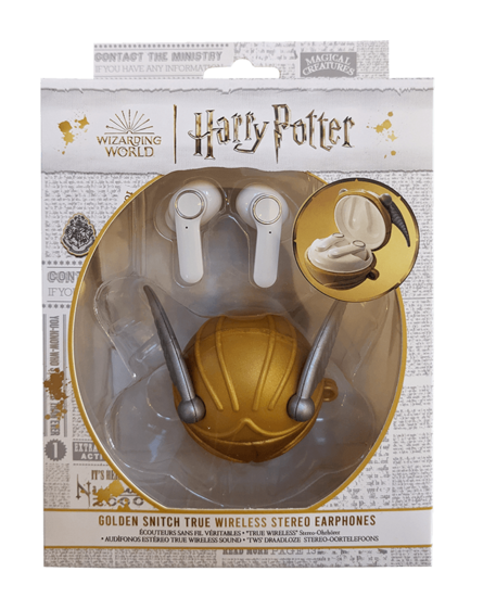 HARRY POTTER - Golden Snitch - Earpods Audio True Wireless Sound