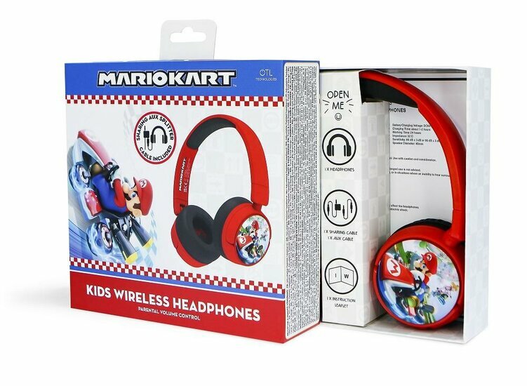 NINTENDO - Junior Wireless Headphone - Racing Mario