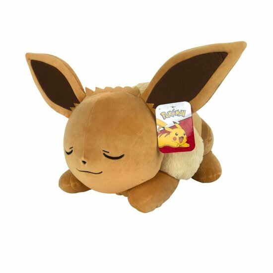 POKEMON - 18&#039;&#039; Plush - Eevee sleeping