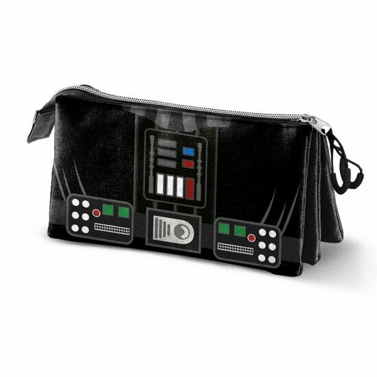 STAR WARS Dark V - Pencil Case 3 comp - &#039;23x11x10&#039; - Recycled Material