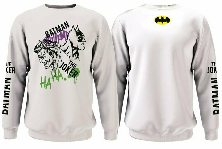 DC COMICS - Batman &amp; Joker - Unisex Sweatshirt (XL)