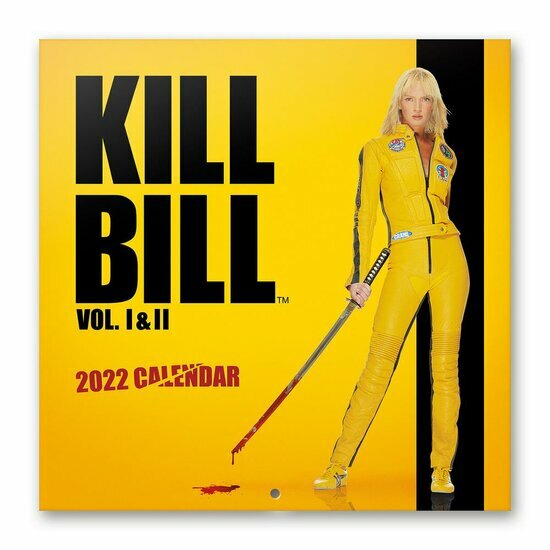 KILL BILL - Calendar 2022 &#039;30x30cm&#039;