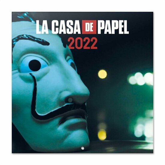 LA CASA DE PAPEL - Calendar 2022 &#039;30x30cm&#039;