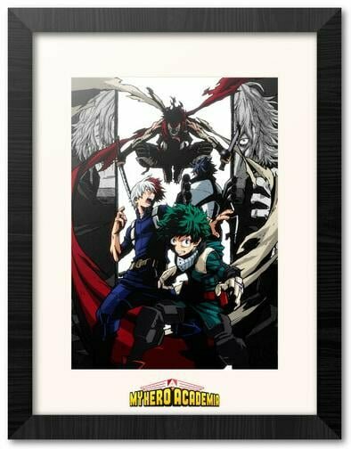 MY HERO ACADEMIA - Heroes &amp; Villains - Collector Print &#039;30x40cm&#039;