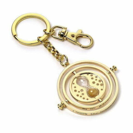 HARRY POTTER - Time Turner - Silver Plated Keyring