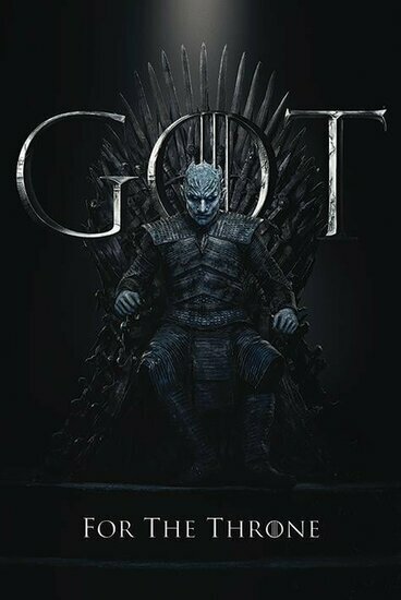 GAME OF THRONES - Poster 61X91 - The Night King for the Throne