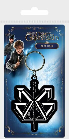 FANTASTIC BEASTS 2 - Rubber Keychain - Grindelwald Logo