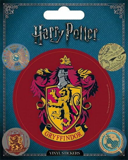 HARRY POTTER - Vinyl Stickers - Gryffindor