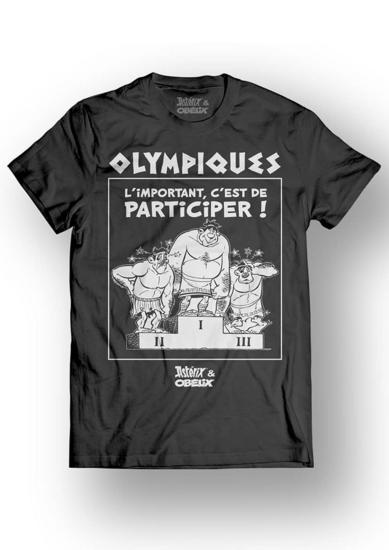 ASTERIX &amp; OBELIX - T-Shirt - Olympiques - Black (S)
