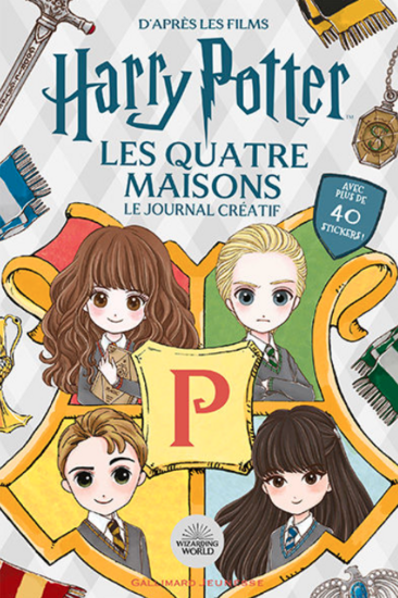 HARRY POTTER - Les 4 Maisons - Le journal cr?atif