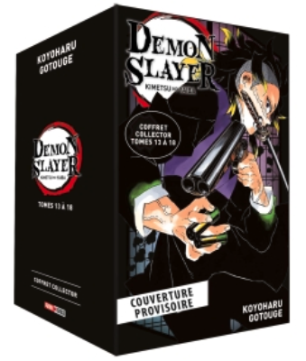 DEMON SLAYER - Coffret Tome 13 ? 18