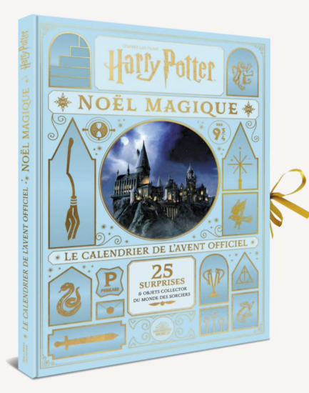 HARRY POTTER - Calendrier de l&#039;avent officiel - Gallimard