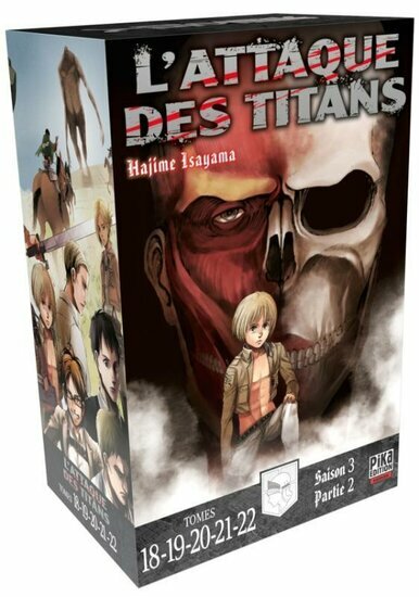 L&#039;ATTAQUE DES TITANS - Coffret Tome 18 ? 22
