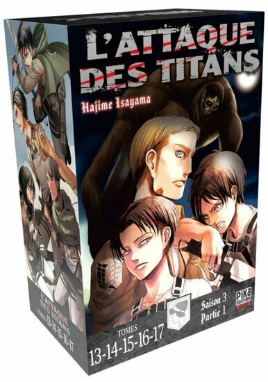 L&#039;ATTAQUE DES TITANS - Coffret Tome 13 ? 17