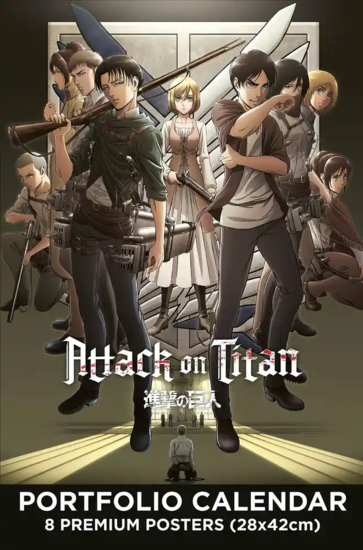 L&#039;ATTAQUE DES TITANS - Calendrier 2023