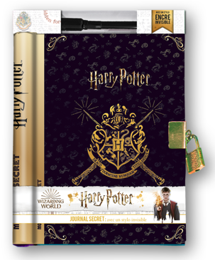 HARRY POTTER - Mon journal secret (avec encre invisible)