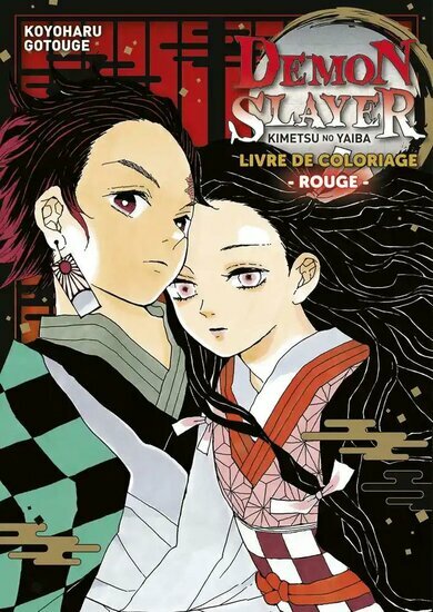 DEMON SLAYER - Livre de coloriage - Tome 1