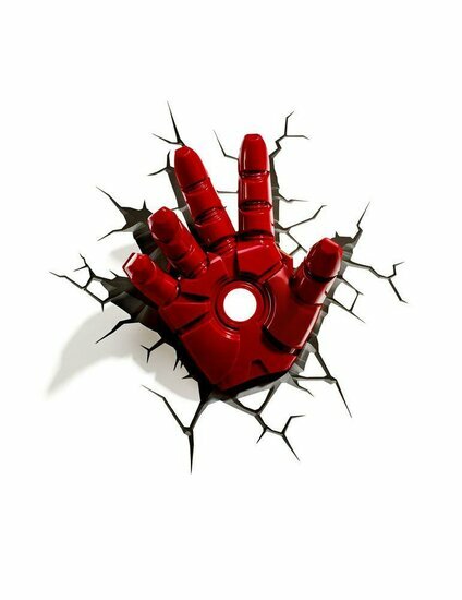 MARVEL - 3D Deco Light - IRON MAN HAND