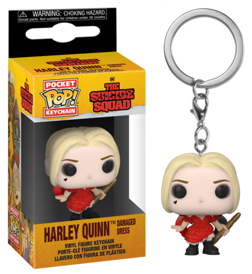 SUICIDE SQUAD - Pocket Pop Keychains - Harley Quinn (Damaged Dress)