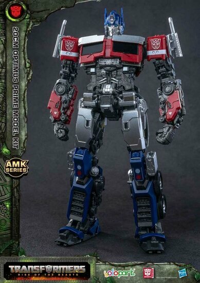 TRANSFORMERS RISE OF THE BEASTS - Optimus Prime - Model Kit 22cm