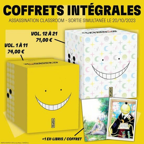 ASSASSINATION CLASSROOM - Coffret int?grale Partie 1/2