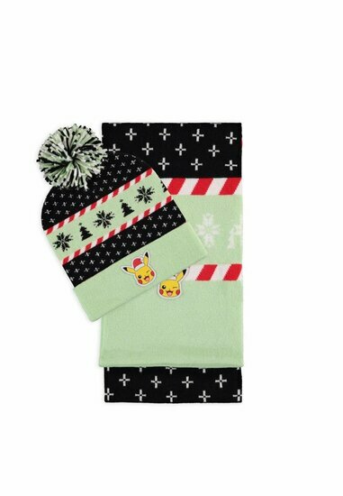 POKEMON - Pikachu - Beanie &amp; Scraf Gift Set