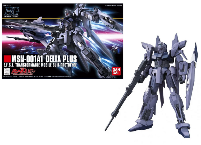 GUNDAM - HGUC 1/144 Delta Plus MSN-001A1 E.F.S.F. - Model Kit