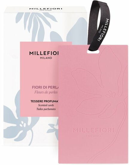 Millefiori Laundry - Geurkaarten 3-pack - Fiori di Perla