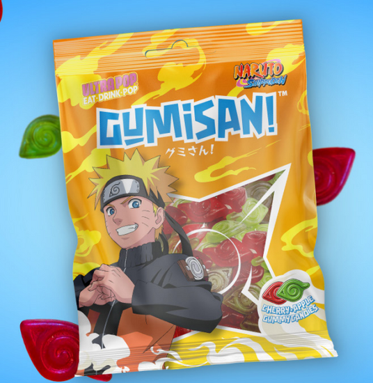 NARUTO SHIPPUDEN - Gumisan &#039;Jelly Sweets&#039; - 180g