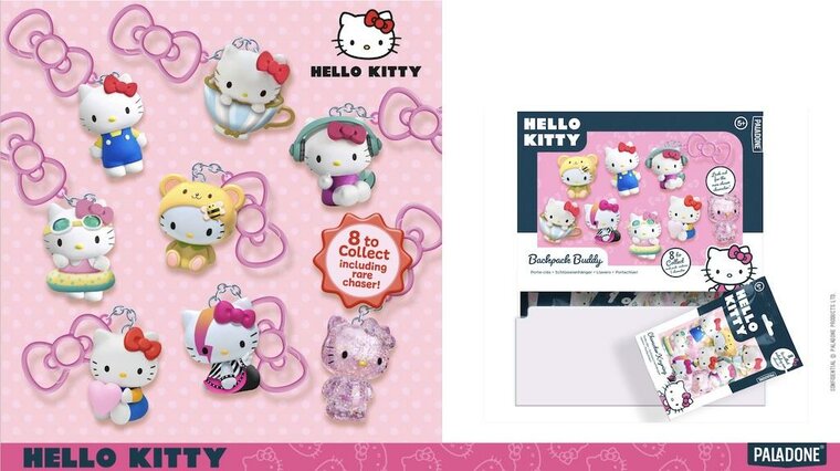 HELLO KITTY - Backpack Buddies (Display 24 Pcs)