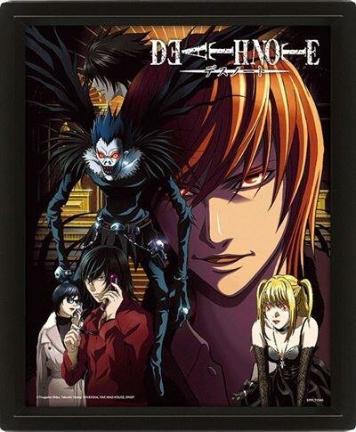 DEATH NOTE - Connected by fate - 3D Lenticular Poster 26x20cm