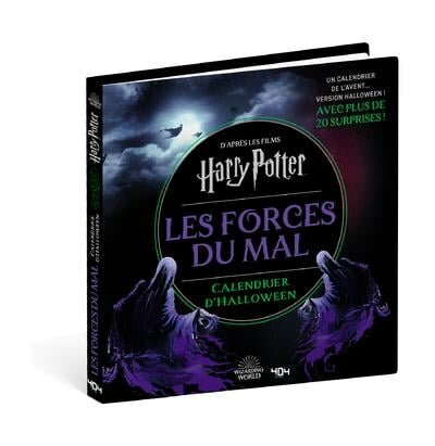 HARRY POTTER - Les forces du mal - Calendrier d&#039;Halloween officiel