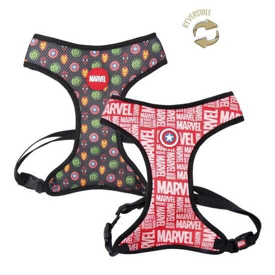 MARVEL - Reversible Hondenharnas - XS/S