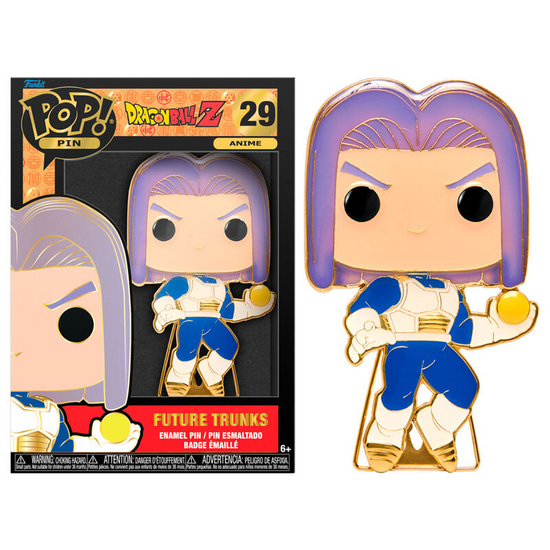 DRAGON BALL Z - Pop Large Enamel Pin N? 29 - Future Trunks